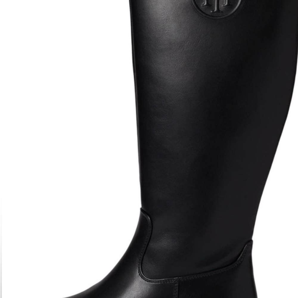 Tommy Hilfiger Black Over the Knee Boots Sleek Design
